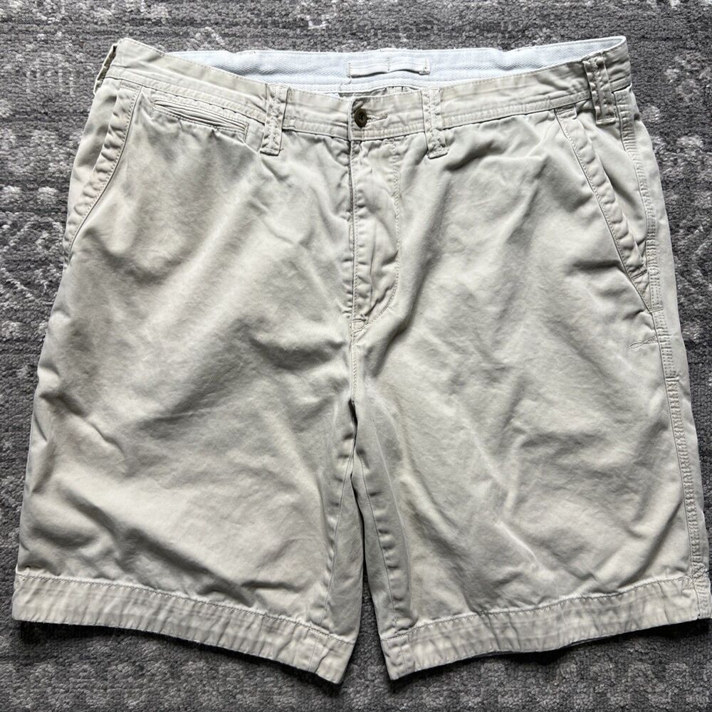 Polo by Ralph Lauren Light Khaki Flat-Front Men’s Shorts